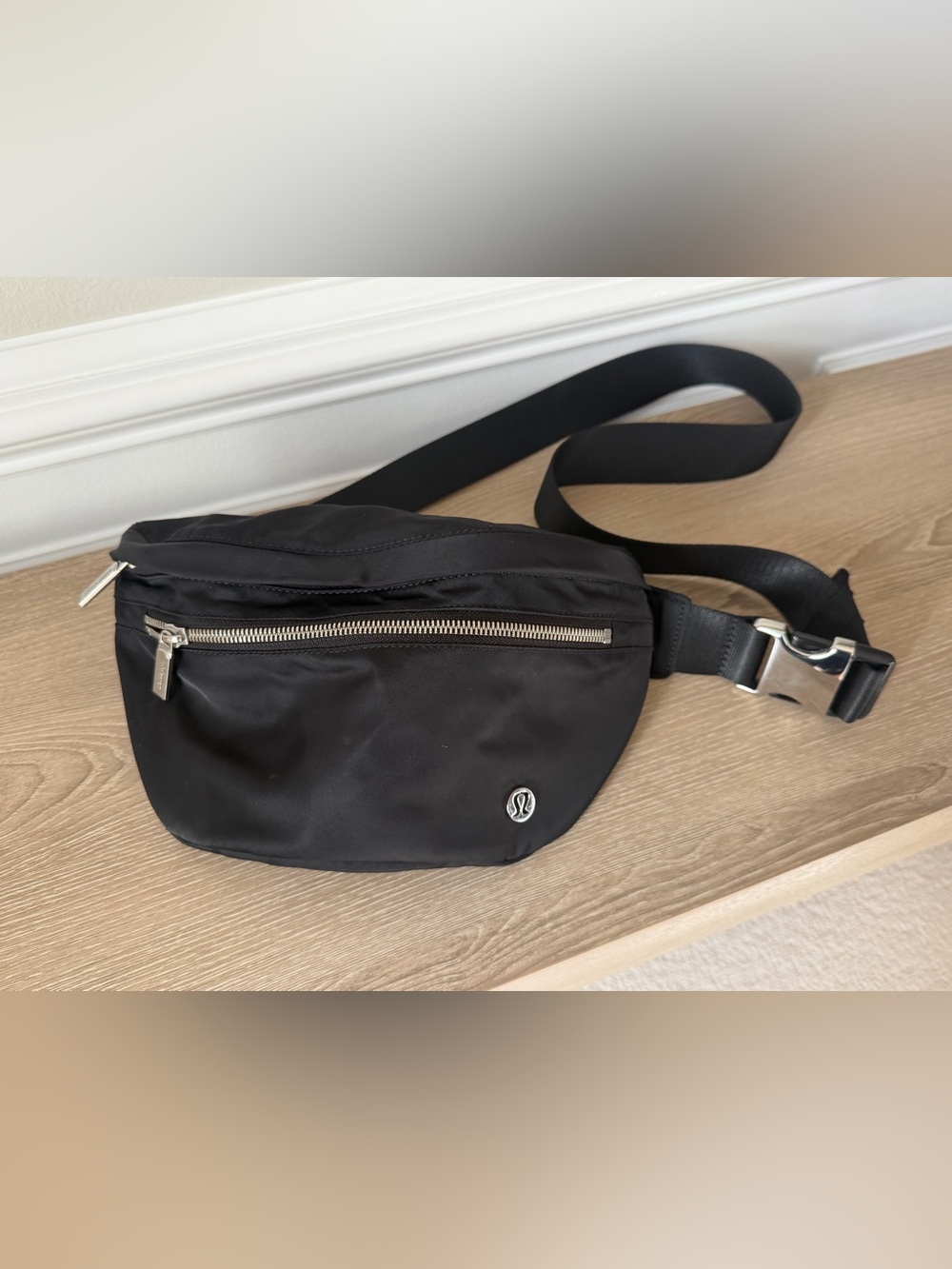 Lululemon athletica Black Waist Pack / Belt Bag